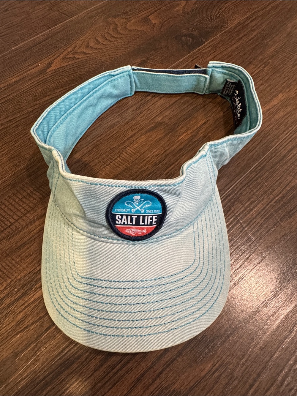 Salt Life Turquoise Blue Visor